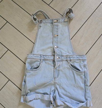 Salopette short